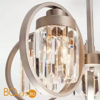 Люстра Eurosvet Loraine 10128/5 сатин-никель - Фото 1