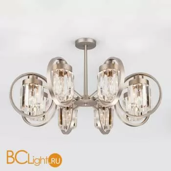 Люстра Eurosvet Loraine 10128/8 сатин-никель - Фото 0