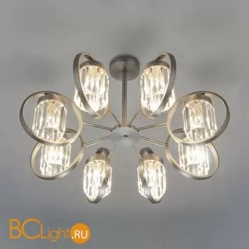 Люстра Eurosvet Loraine 10128/8 сатин-никель - Фото 1