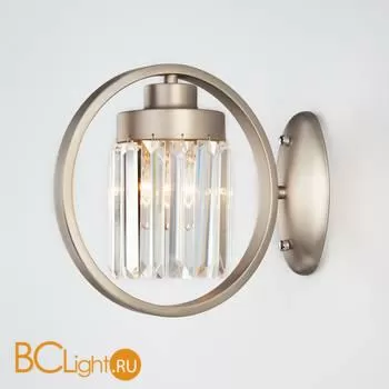 Настенный светильник Eurosvet Loraine 10128/1 сатин-никель - Фото 0