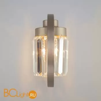 Настенный светильник Eurosvet Loraine 10128/1 сатин-никель - Фото 2