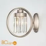 Настенный светильник Eurosvet Loraine 10128/1 сатин-никель - Фото 0