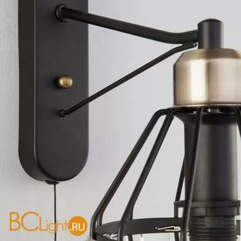 Бра Eurosvet Lord 70075/1 черный - Фото 1