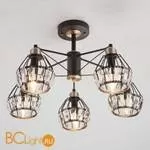 Потолочная люстра Eurosvet Lord 70075/5 черный - Фото 2