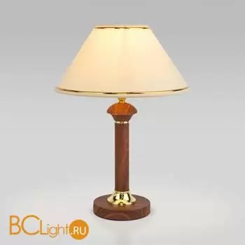Настольная лампа Eurosvet Lorenzo new 60019/1 орех a052038