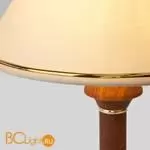 Настольная лампа Eurosvet Lorenzo new 60019/1 орех a052038 - Фото 0