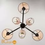 Потолочная люстра Eurosvet Loretta 70060/6 черный - Фото 1