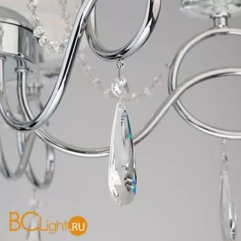 Люстра Eurosvet Loris 10082/5 хром/прозрачный хрусталь Strotskis - Фото 4