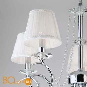 Люстра Eurosvet Loris 10082/5 хром/прозрачный хрусталь Strotskis - Фото 5