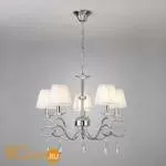 Люстра Eurosvet Loris 10082/5 хром/прозрачный хрусталь Strotskis - Фото 1