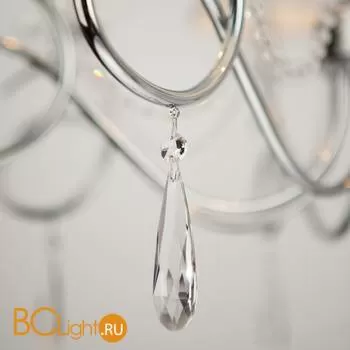 Люстра Eurosvet Loris 10082/8 хром/прозрачный хрусталь Strotskis - Фото 3