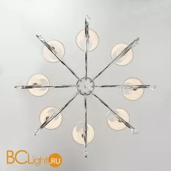 Люстра Eurosvet Loris 10082/8 хром/прозрачный хрусталь Strotskis - Фото 6