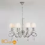 Люстра Eurosvet Loris 10082/8 хром/прозрачный хрусталь Strotskis