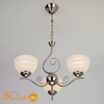 Люстра Eurosvet Lotta 30116/3 сатин-никель - Фото 1