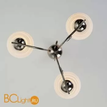 Люстра Eurosvet Lotta 30116/3 сатин-никель - Фото 2