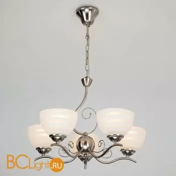 Люстра Eurosvet Lotta 30116/5 сатин-никель - Фото 1