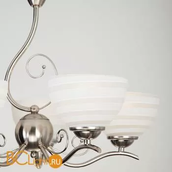 Люстра Eurosvet Lotta 30116/5 сатин-никель - Фото 3