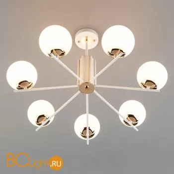 Потолочная люстра Eurosvet Lucas 70092/7 белый - Фото 1