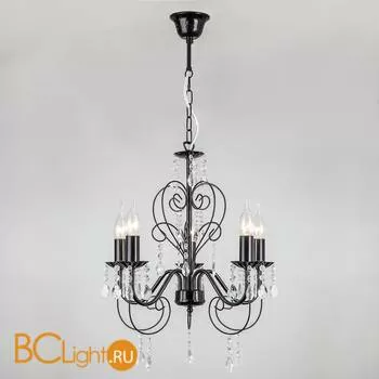 Люстра Eurosvet Luiza 10203/5 черный - Фото 0