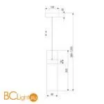 Подвесной светильник Eurosvet Lumen 50244/1 LED a061286 - Фото 1