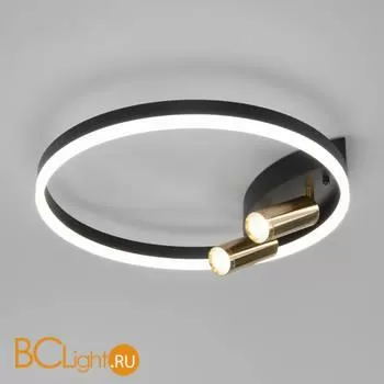 Потолочный светильник Eurosvet Luminari 90247/3 черный / золото