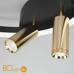 Потолочный светильник Eurosvet Luminari 90247/3 черный / золото - Фото 0