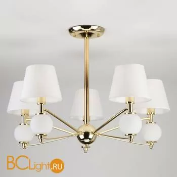 Потолочная люстра Eurosvet Luna 70061/5 золото