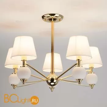 Потолочная люстра Eurosvet Luna 70061/5 золото - Фото 5