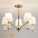 Потолочная люстра Eurosvet Luna 70061/5 золото - Фото 5