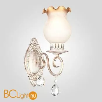 Бра Eurosvet Lussy 60009/1 белый с золотом