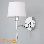 Бра Eurosvet Madera 10093/1 хром/прозрачный хрусталь Strotskis