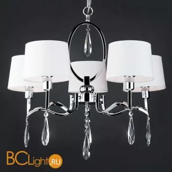 Люстра Eurosvet Madera 10093/5 хром/прозрачный хрусталь Strotskis