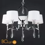 Люстра Eurosvet Madera 10093/5 хром/прозрачный хрусталь Strotskis