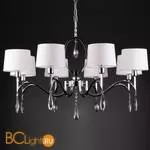 Люстра Eurosvet Madera 10093/8 хром/прозрачный хрусталь Strotskis