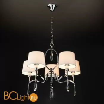 Люстра Eurosvet Madera 10127/5 хром - Фото 1