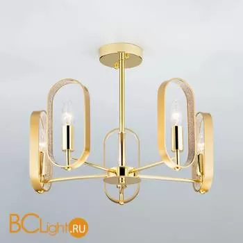 Потолочная люстра Eurosvet Maglia 60077/5 золото
