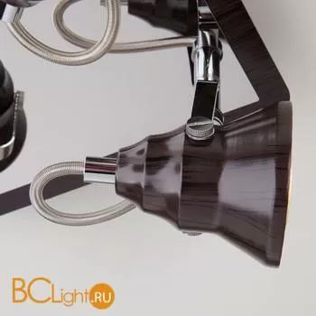 Потолочный светильник Eurosvet Magnum 20062/4 хром/венге - Фото 2