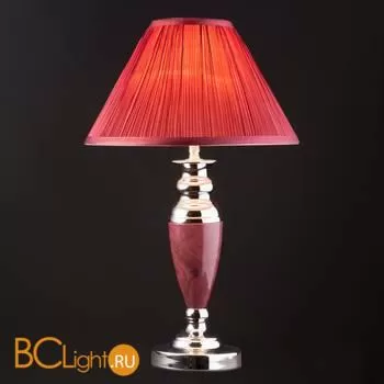 Настольная лампа Eurosvet Majorka 008/1T бордовый - Фото 1