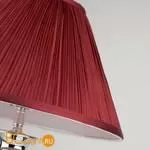 Настольная лампа Eurosvet Majorka 008/1T бордовый - Фото 0