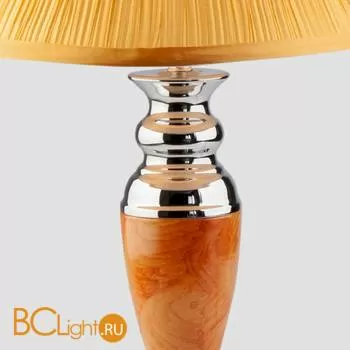 Настольная лампа Eurosvet Majorka 008/1T янтарный - Фото 0