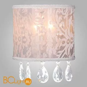 Настенный светильник Eurosvet Malena 10024/2 золото/прозрачный хрусталь