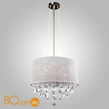 Подвесной светильник Eurosvet Malena 10024/5 золото/прозрачный хрусталь - Фото 0