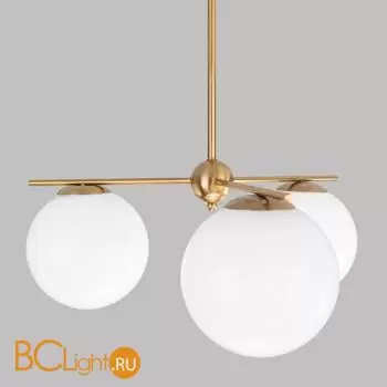 Подвесной светильник Eurosvet Marbella new 60147/3 латунь a063853 - Фото 0