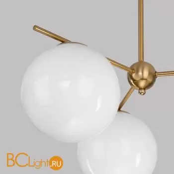 Подвесной светильник Eurosvet Marbella new 60147/3 латунь a063853 - Фото 1