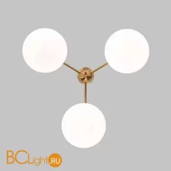 Подвесной светильник Eurosvet Marbella new 60147/3 латунь a063853 - Фото 2