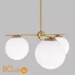 Подвесной светильник Eurosvet Marbella new 60147/3 латунь a063853 - Фото 0