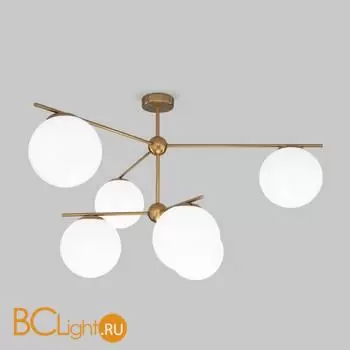 Подвесной светильник Eurosvet Marbella new 60147/6 латунь a063851