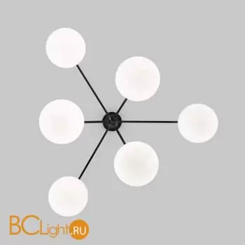 Подвесной светильник Eurosvet Marbella new 60147/6 черный a063852 - Фото 1