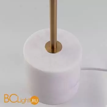 Настольный светильник Eurosvet Marbella new 01157/1 латунь a064387 - Фото 1