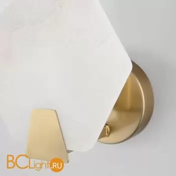 Настенный светильник Eurosvet Marble 60158/1 латунь a065048 - Фото 2